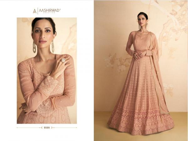 Aashirwad Gulkand Disha Exclusive Georgette  Designer Gown Collection